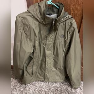 Like New Hooded Rain Jacket